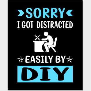Distracted DIY Posters and Art